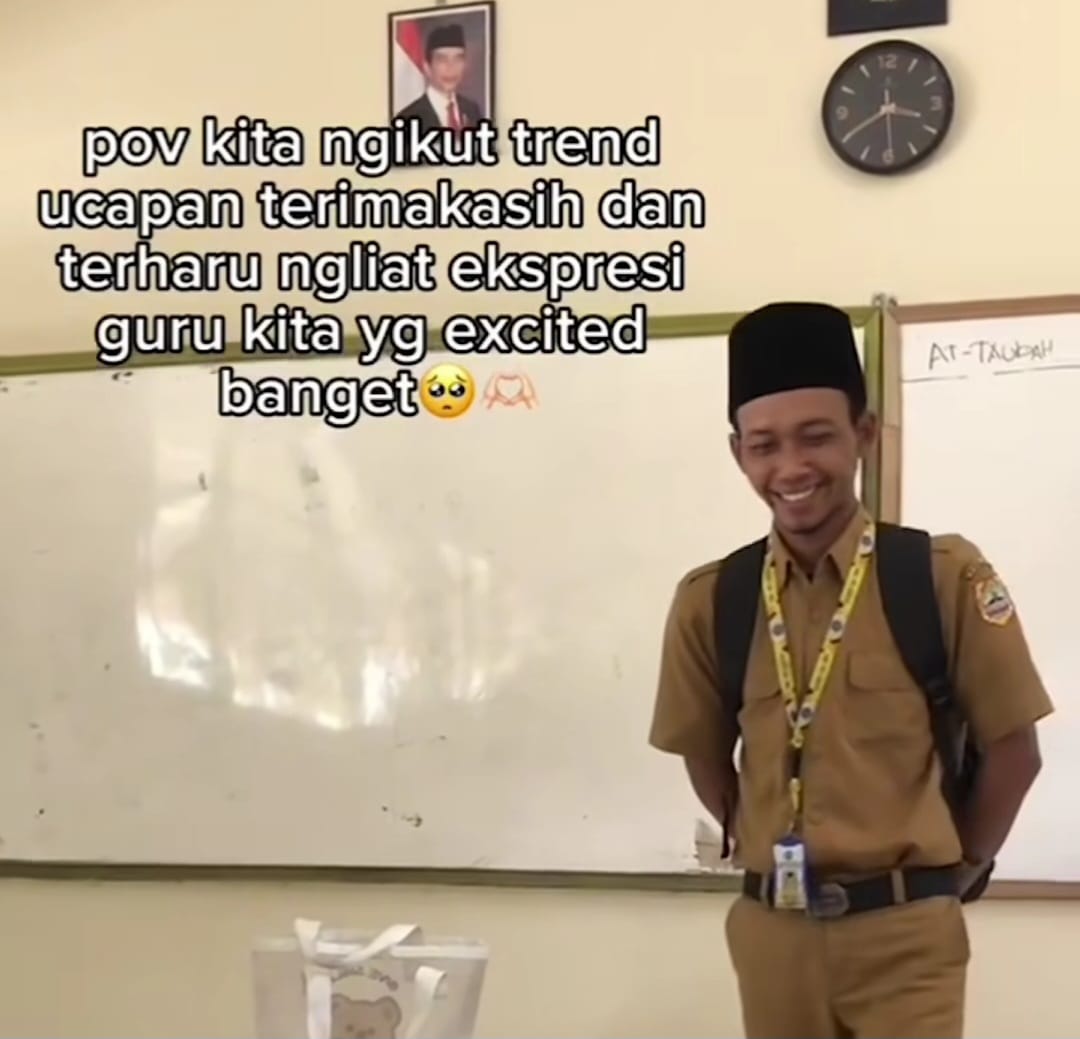 Momen Haru Para Murid Ucapkan Terima Kasih Kepada Gurunya Pontianak Today